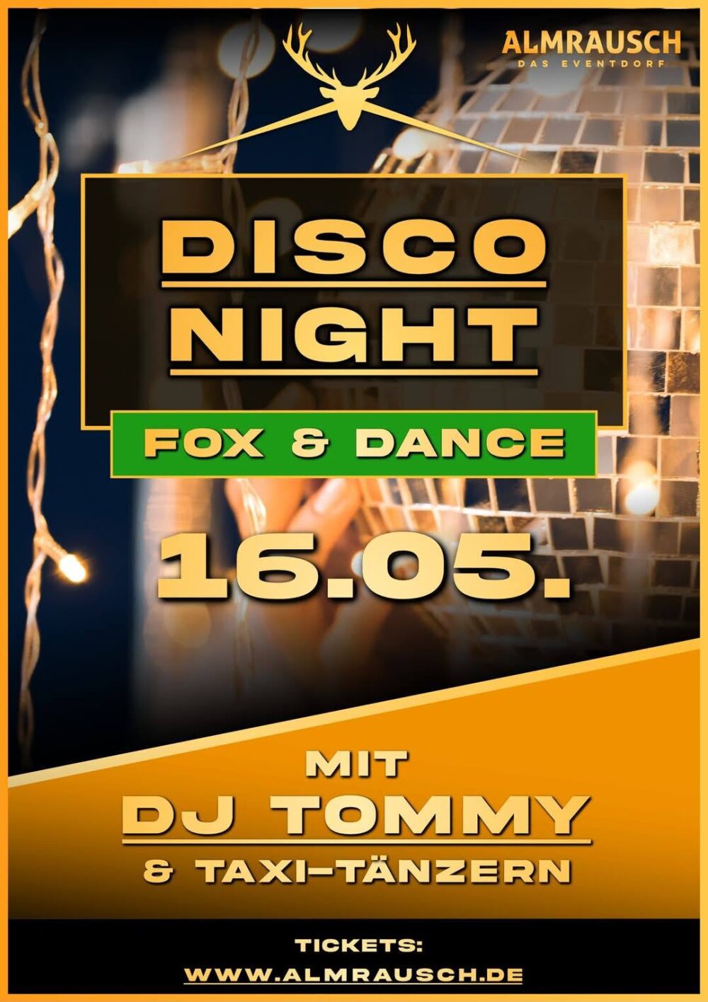 Discofoxparty Almrausch Reutlingen